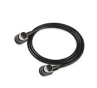 GINTOOYUN Cavo MIDI DIN 5 Pin Maschio ad Angolo 90 Gradi per Mixer Musicale e Dispositivi Audio (1M)