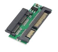 GINTOOYUN-Scheda convertitore adattatore SSD da 1,8 "3,3 V Micro SATA 16 (7 + 7 + 2) pin femmina a 2,5" 5 V 22 (7 + 15) pin maschio
