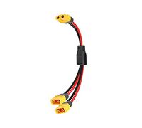 GINTOOYUN XT60 Y Splitter Prolunga 12 AWG XT60 femmina a doppio adattatore per pannello solare, generatore solare, centrale elettrica portatile, drone, RV, nave ecc. (stile 1)