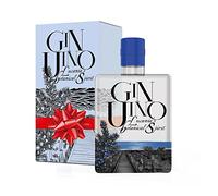 Ginuino Gin, Made In Italy Artigianale, Idee Regalo, Ideale Con Bicchieri Gin Tonic, Set Cocktail, Kit Barman, 43% Vol, Bottiglia In Vetro 50 Cl