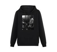 GINVIK Art Blakey Poster Hoody Reprint Jazz Music Lover Concert Album Hoody Sweatershirt Black XL