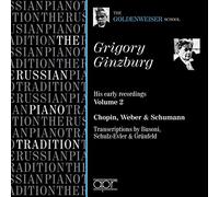 Grigory Ginzbur Grigory Ginzburg: His Early Recordings: The Russian Piano T (CD)