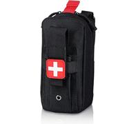 GINZER Molle Medical IFAK - Borsa pronto soccorso, kit tattico sopravvivenza emergenza, kit vuoto traumi, EDC, attività aperto, viaggi, campeggio, escursionismo, arrampicata