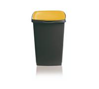 Gio Style Pattumiera ecosolution 45 l, coperchio giallo Pattumiera ecosolution 45 l, coperchio giallo