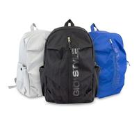 Gio’Style Reef Zaino Termico 20 Litri - Borsa Frigo a Zaino per Mare, Picnic, Campeggio e Viaggi - Isolante per Bevande e Cibo - Tasche Esterne - Colore Nero