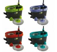 Secchio con Mocio Completo Spin Mop 360 Gradi Giostyle 4 Colori