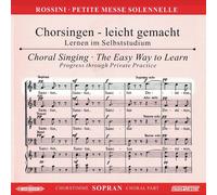 Gioacchino Rossini – Petite Messe solennelle – CD – Voce Soprano – Edition Peters