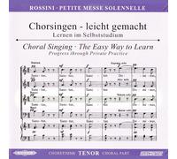 Chorstimme Tenor Petite Messe Solennelle (CD)