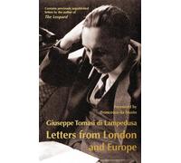 Gioacchino Tomasi Lampedusa Letters from London and Europe (Tascabile)