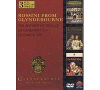 Gioachino Rossini from Glyndebourne - The barber of Seville + La Cenerentola + Le comte Ory