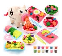 Gioca a House Piggy Noodle Machine Giocattolo per Creare Noodle Fai Da Te per