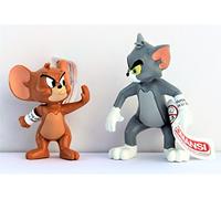 Gioca a Set di Combattimento Tom & Jerry - Dimensioni Circa 5,5-7,0 cm
