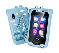 Gioca a smartphone per bambini - Toddler Learning Toy con fotocamera | Giochi e brani educativi interattivi - Durevole Fint cellulare (6 modalità di apprendimento)