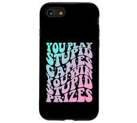 Gioca a Stupid Games Vinci Premi Stupidi - Divertente Sarcastico Custodia per iPhone SE (2020) / 7/8