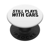 Gioca ancora con le auto Funny Carguy gioca ancora con le auto PopSockets PopGrip Adesivo