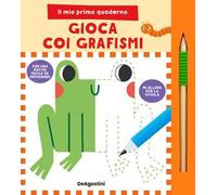 Gioca coi grafismi. Il mio primo quaderno. Ediz. illustrata. Con matita