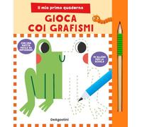 Gioca coi grafismi. Il mio primo quaderno. Ediz. illustrata. Con matita