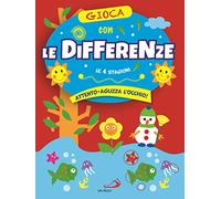 Gioca con le differenze. Le 4 stagioni. Attento, aguzza l'occhio!