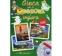 Gioca con le regioni e impara. Con adesivi