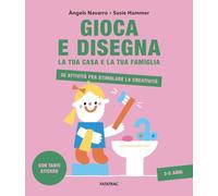 Gioca e disegna. Casa e famiglia. Con adesivi. Ediz. a colori