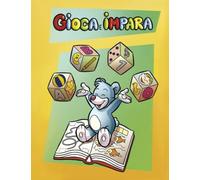 Gioca e impara: colora l'album e completa i giochi con l'orsetto attività per bambini 3-10 anni