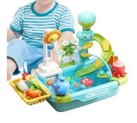 Gioca Lavello Con Acqua Corrente | Elettrico,Gioco Acqua Per Bambini,Per Ragazzi Bambini In Età Prescolare Cortile Terrazza Campeggio Assistenza Bambini Casa Bagno Sala Giochi Vacanza Compleanno