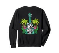 Gioca UKE per Una Vita Migliore - Amante Ukulele Felpa
