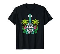 Gioca UKE per Una Vita Migliore - Amante Ukulele Maglietta