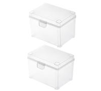 Giocare Carte Valigia Clear Impilabile Scatola di Storage Box Per Carte Da Gioco Commercio Sport Protezione Carta Trasparente