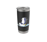 giocare e far scorrere Pinguini Bicchiere termico in acciaio inox doppia parete
