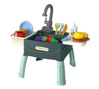 Giocare il lavello della cucina - Giocattolo del lavello della cucina, Giocattoli del Divertenti | Ciclo 'acqua Automatico Casa di Gioco per, Gioco di ruolo Lavastoviglie Set di