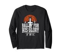 Giocare per La Sua Gloria 1 Corinzi 10 31 Basket Maglia a Manica