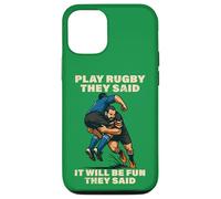 Giocare Rugby Hanno Detto Che Sarà Divertente Divertente Bokke World Custodia per iPhone 12/12 Pro