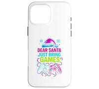 Giocatore Basta Portare Giochi Divertenti Bambini Natale Custodia per iPhone 16 Pro Max