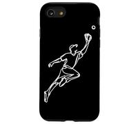 Giocatore di baseball che disegna il softball Custodia per iPhone SE (2020) / 7/8