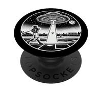 Giocatore di baseball Home Run Dinger Outfield 1a 2a 3a base PopSockets PopGrip Adesivo