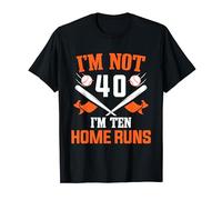 Giocatore di baseball Non ho 40 anni Compleanno di baseball Maglietta