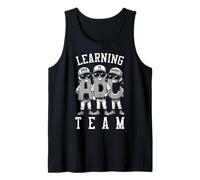 Giocatore di Baseball Torna a Scuola Divertente ABC Learning Team Canotta