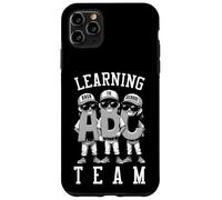 Giocatore di baseball torna a scuola divertente ABC Learning Team Custodia per iPhone 11 Pro Max