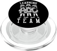 Giocatore di baseball torna a scuola divertente ABC Learning Team PopSockets PopGrip per MagSafe