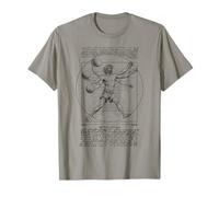 Giocatore di basket Uomo Vitruviano Divertente Leonardo Da Vinci Maglietta