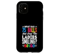 Giocatore di Bingo 75 Palline Mantenere le signore sorridenti Custodia per iPhone 11