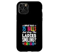 Giocatore di Bingo 75 Palline Mantenere le signore sorridenti Custodia per iPhone 11 Pro