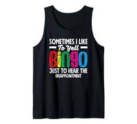 Giocatore Di Bingo A Volte Mi Piace Yell Bingo Canotta