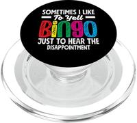Giocatore Di Bingo A Volte Mi Piace Yell Bingo PopSockets PopGrip per MagSafe