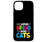 Giocatore di Bingo Amo Bingo E Gatti Fan Custodia per iPhone 15 Plus