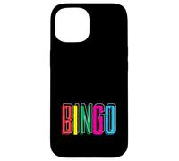 Giocatore di Bingo Colorato Bingo Lettere Divertente Custodia per iPhone 15