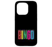 Giocatore di Bingo Colorato Bingo Lettere Divertente Custodia per iPhone 15 Pro