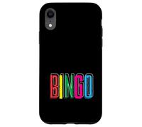 Giocatore di Bingo Colorato Bingo Lettere Divertente Custodia per iPhone XR