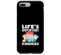 Giocatore di Bingo Le scelte importanti della vita Divertimento Custodia per iPhone 7 Plus/8 Plus